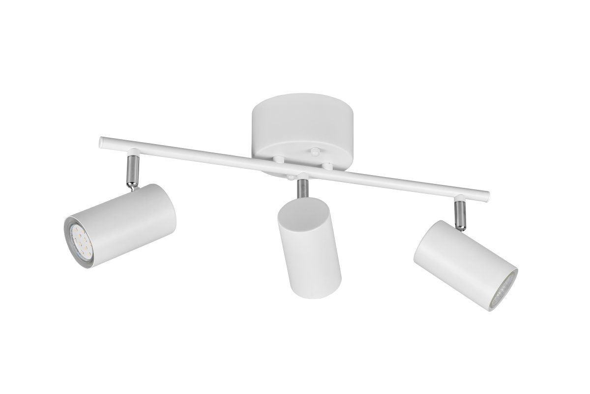 Marlina 3 Wit spot Van Trio Lighting - De moderne plafondlamp MARLEY met 3 lampen biedt persoonlijke verlichting in de woonkamer of hal.