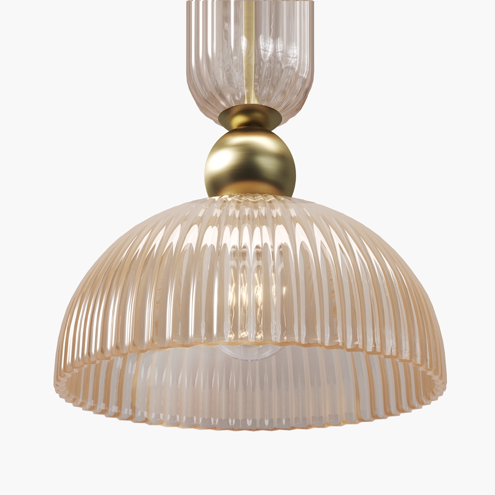 Antic Ø30 Brandewijn hanglamp Van Maytoni - Het verfijnde design maakt de lamp tot een decoratief element dat de sfeer in de kamer versterkt.