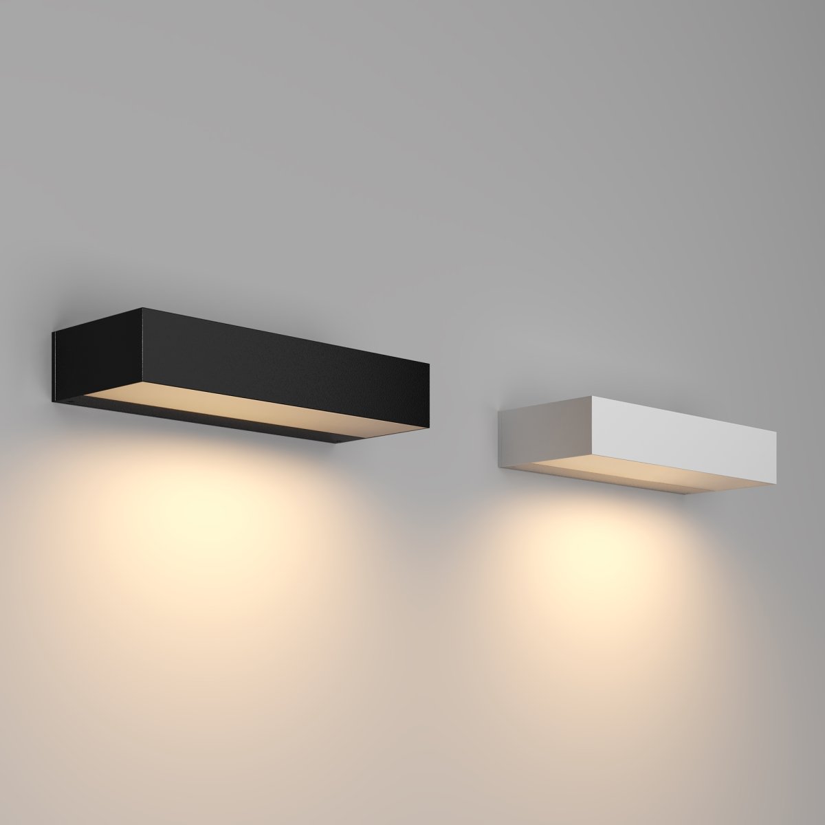 Lot Grafiet buitenlamp Van Maytoni - De Lot wandlamp is gemaakt van aluminium en glas en heeft een corrosiebestendig ontwerp.