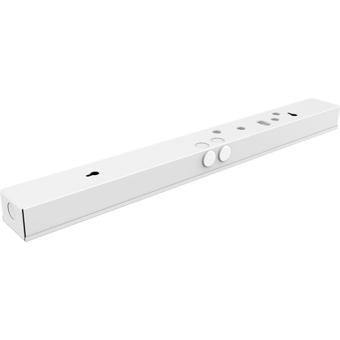Bänky met stopcontact 58cm Wit Van Designlight - Dit model is 580 mm lang en levert een krachtig, gelijkmatig licht met een vermogen van 10 W en een lichtstroom van 1000 lumen, ideaal voor het verlichten van het gehele werkblad.