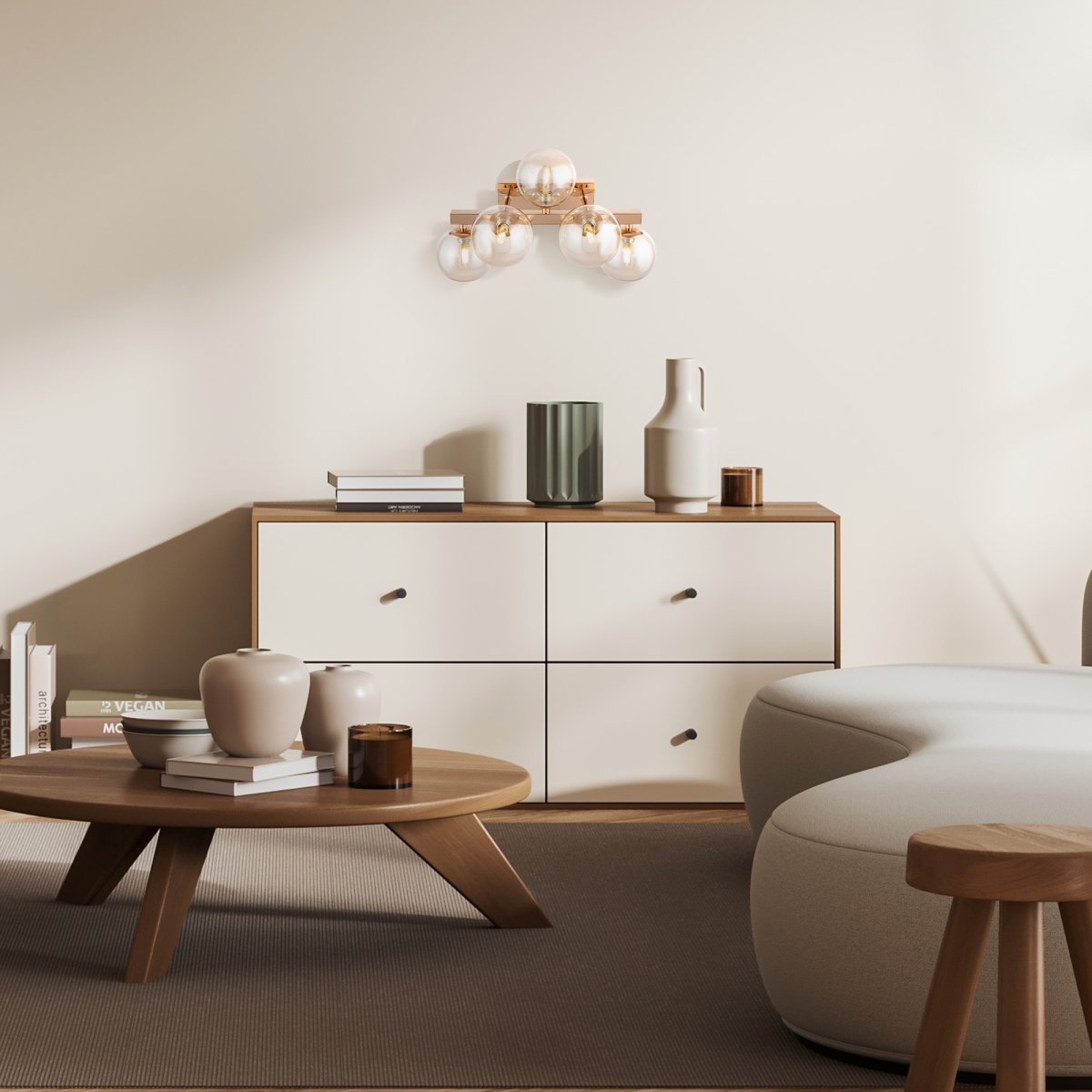 Dallas 40cm Goud wandlamp Van Maytoni - Creëer een verfijnde en uitnodigende sfeer met Dallas, een lamp die uw huis met klasse en finesse verlicht.