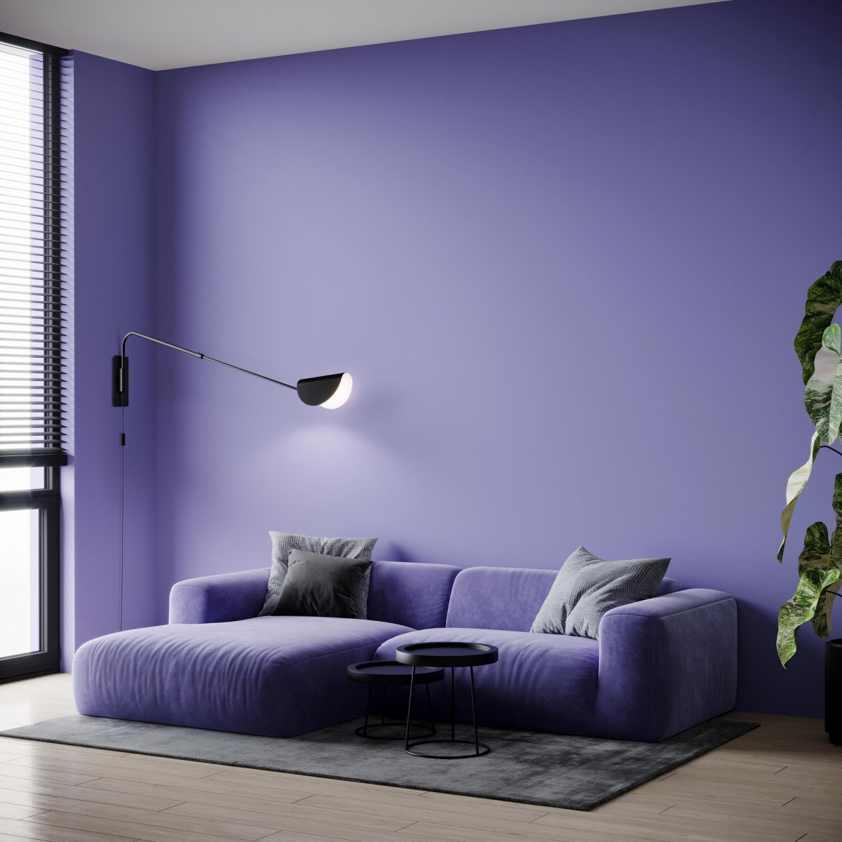 Mollis 105cm Zwart wandlamp Van Maytoni - De Mollis wandlamp is gemaakt van zwart metaal met een unieke koepelvormige lampenkap en een verborgen lichtbron onder een acryl diffuser, die zorgt voor een zacht en egaal licht.
