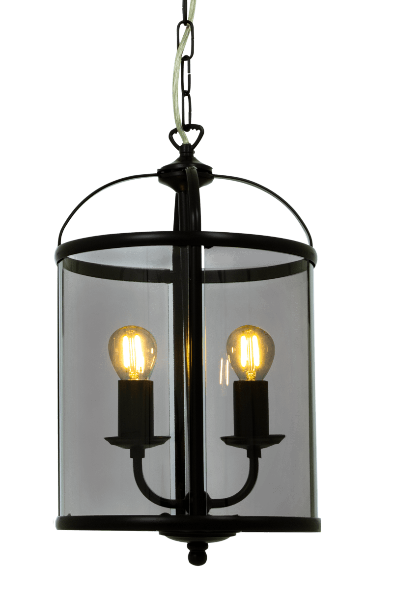 Budgie Ø23 Zwart hanglamp Van Aneta Lighting - De lamp is in hoogte verstelbaar, met een minimale totale hoogte van 55 cm en een maximale hoogte van 150 cm.