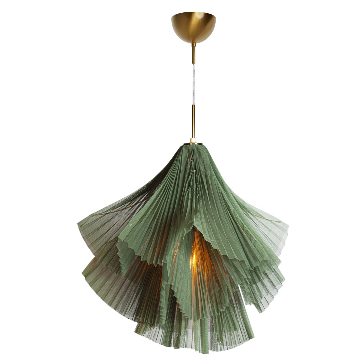Juliette Ø75 Groente hanglamp Van By Rydéns - Dankzij de unieke vorm en elegante details is Juliette een uitstekende keuze voor wie op zoek is naar een plafondlamp die er niet alleen mooi uitziet, maar ook de juiste sfeer in de kamer uitstraalt.