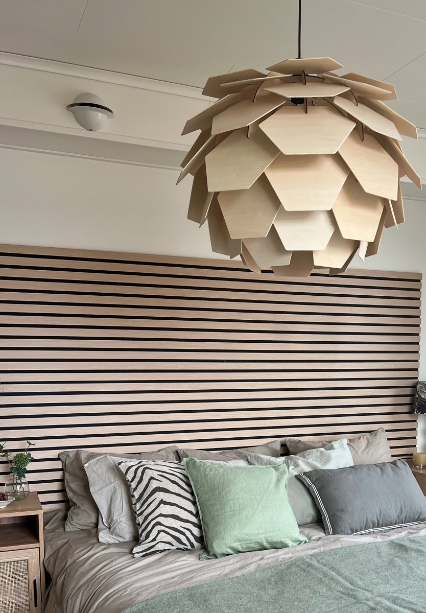 Carpatica Ø60 Natuur hanglamp Van Aneta Lighting - De lamp is in hoogte verstelbaar, met een minimale totale hoogte van 60 cm en een maximale totale hoogte van 280 cm.