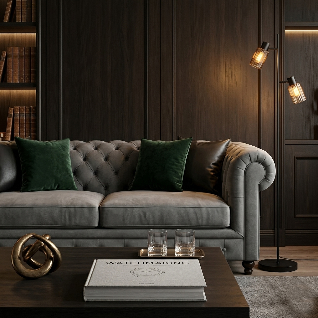 Kiera 2 Zwart/amber vloerlamp Van Cottex - Het matzwarte metalen frame vormt een stijlvol contrast met het amberkleurige glas en maakt van Kiera een decoratief element in de kamer.