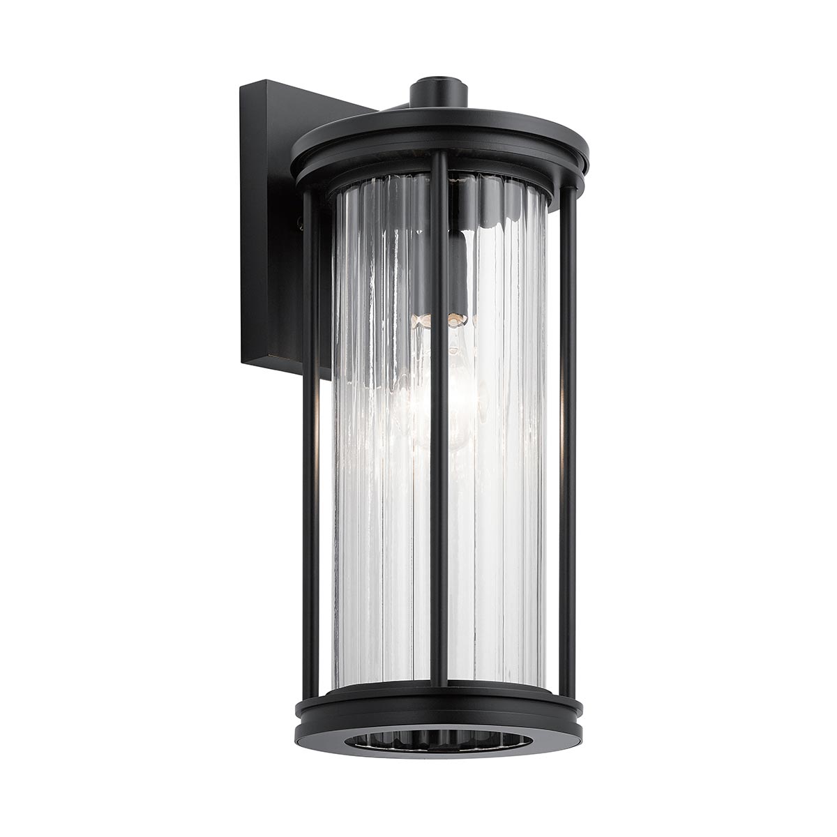 Barras Zwart buitenlamp Van Elstead Lighting - De lamp heeft een IP44-classificatie, wat betekent dat hij bestand is tegen spatwater en weersinvloeden.