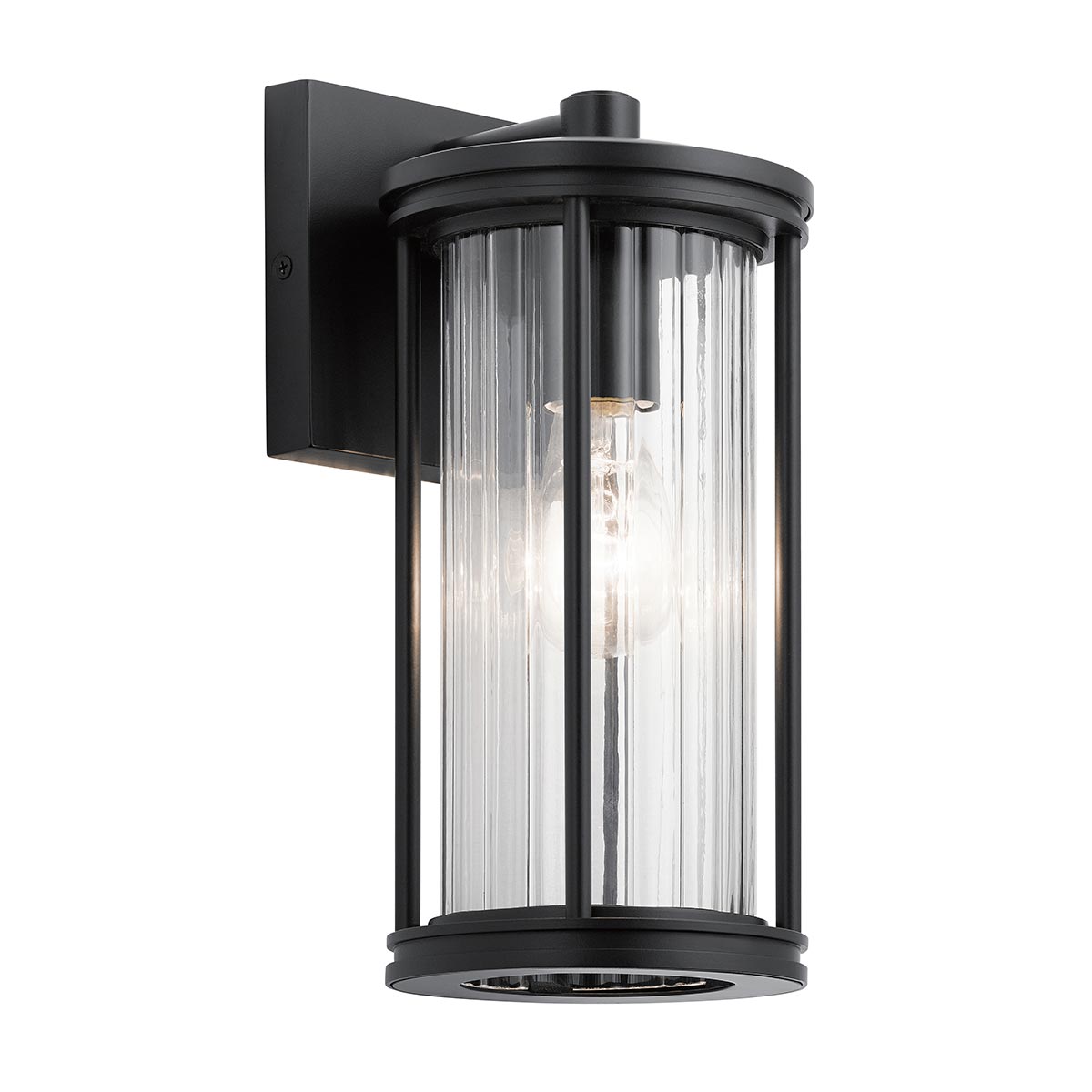 Barras Zwart buitenlamp Van Elstead Lighting - De lamp heeft een IP44-classificatie, wat betekent dat hij bestand is tegen spatwater en weersinvloeden.