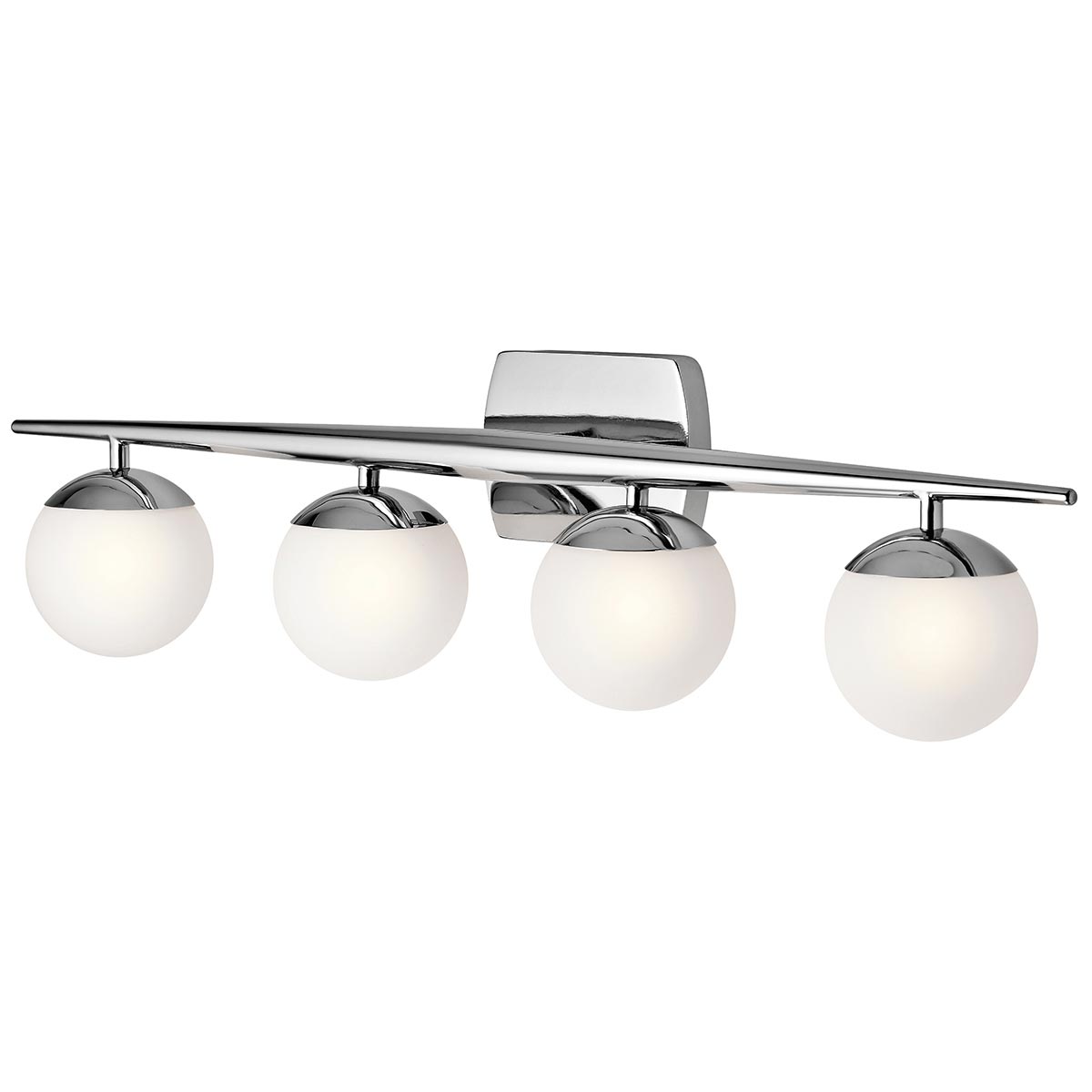 Jasper 82cm Gepolijst chroom badkamerlamp Van Elstead Lighting - Dankzij het stijlvolle design is de lamp zowel praktisch als decoratief in de badkamer.