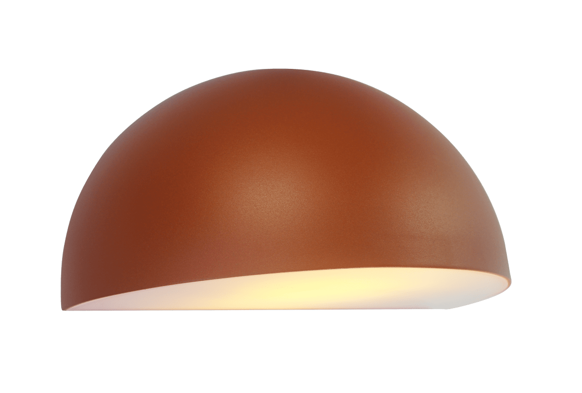 Karlskrona Roest buitenlamp Van Nordic Lighting - Plaats hem bij de entree, op het terras of meerdere naast elkaar langs de gevel.