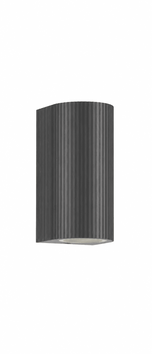 Freja Duo Antraciet buitenlamp Van Lampan - Het licht wordt zowel naar boven als naar beneden gericht en cre&euml;ert een prachtig lichteffect dat de gevel accentueert en een uitnodigende indruk geeft.