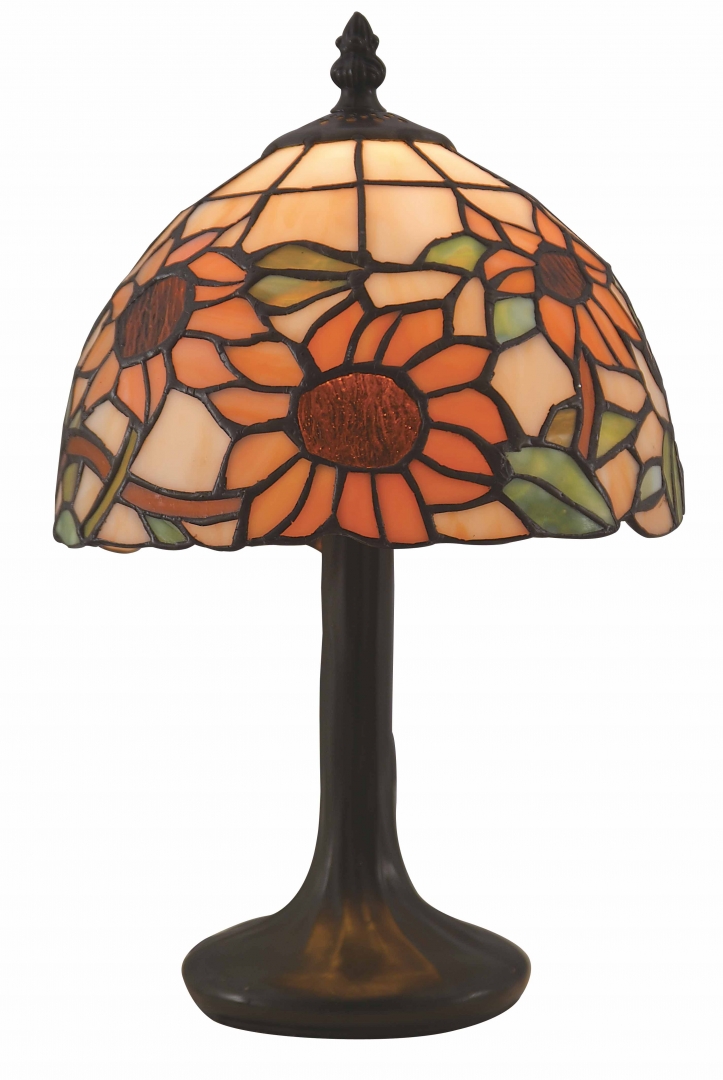  Solros 34cm Veelkleurig Van Norrsken Design - Sunflower is een klassieke Tiffanylamp met een prachtig design in verschillende kleuren.