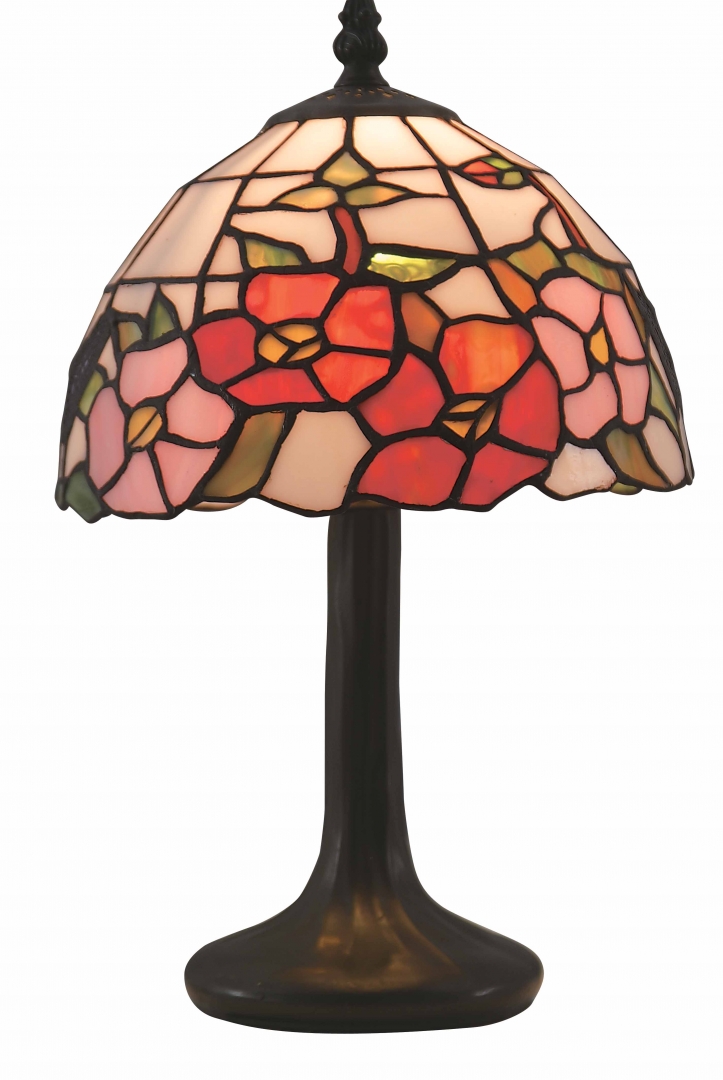 Sommar 34cm Veelkleurig Van Norrsken Design - Summer is een klassieke Tiffany lamp met een prachtig design met bloemen in verschillende kleuren.