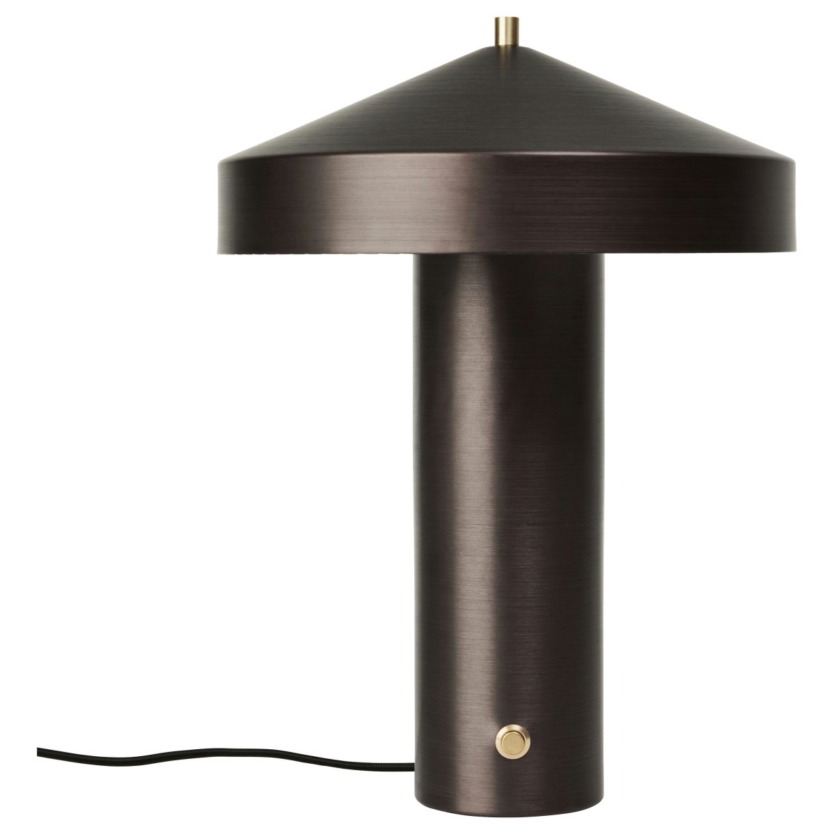 Hatto 40cm Bronzen tafellamp Van OYOY - Wordt geleverd met een snoer van 1,5 m en een stekker.