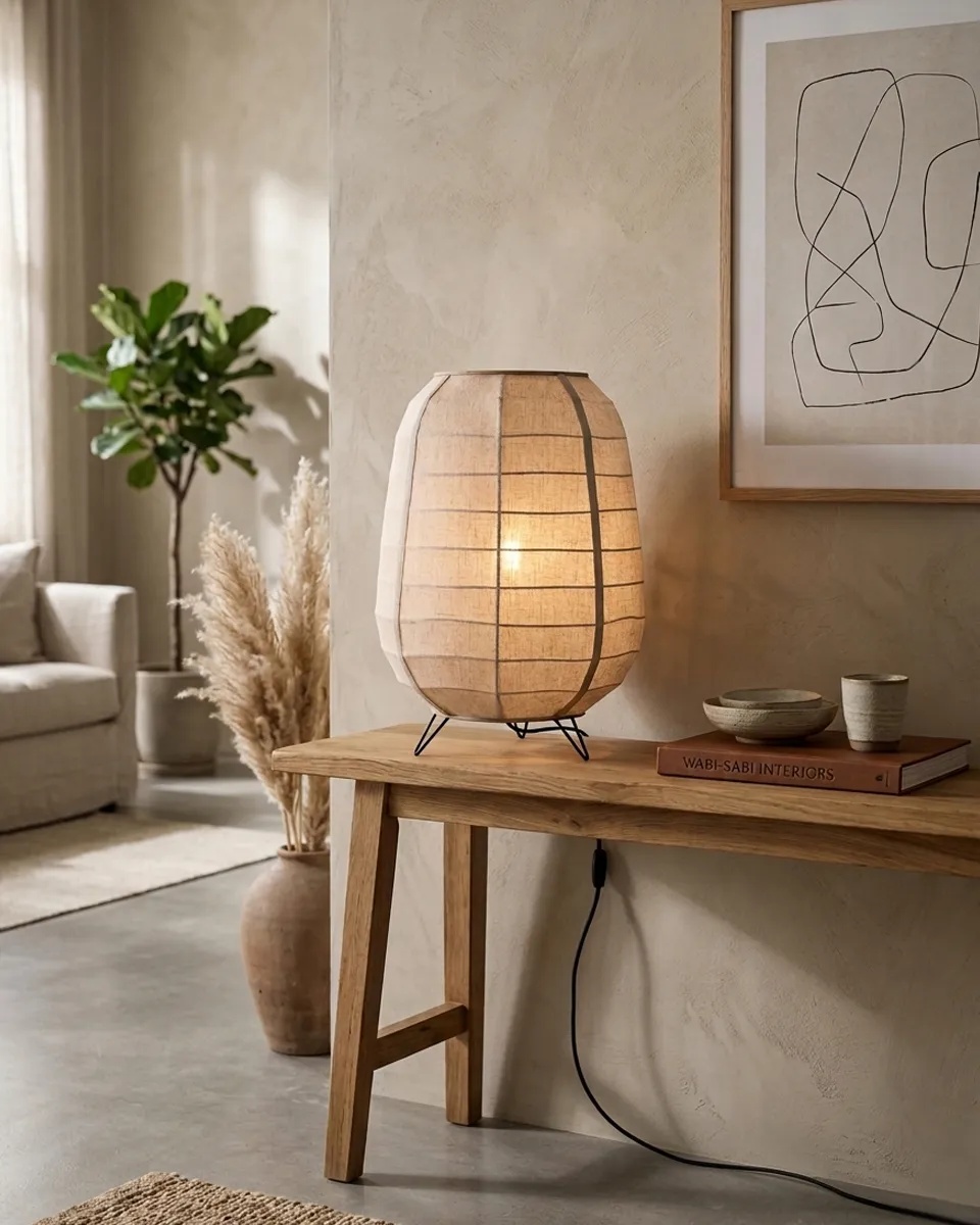 Delino Beige vloerlamp Van By Rydéns - Delino is een stijlvolle vloerlamp die natuurlijke materialen combineert met een zacht en tijdloos design.