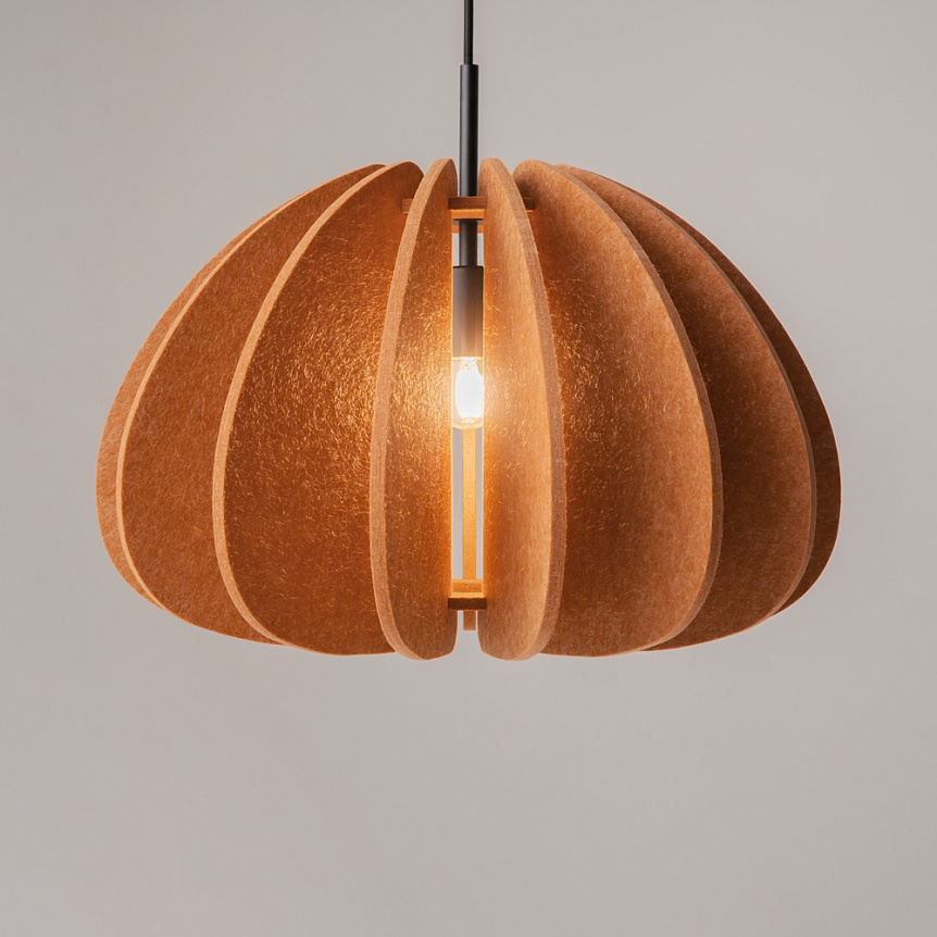 Cambio Ø48 Oranje hanglamp Van Maytoni - De serie is verkrijgbaar in diverse kleuren en vormen en kan dankzij de 3 meter lange kabel in hoge ruimtes worden opgehangen - Ideaal voor creatieve lichtinstallaties die de sfeer van de kamer weerspiegelen.
