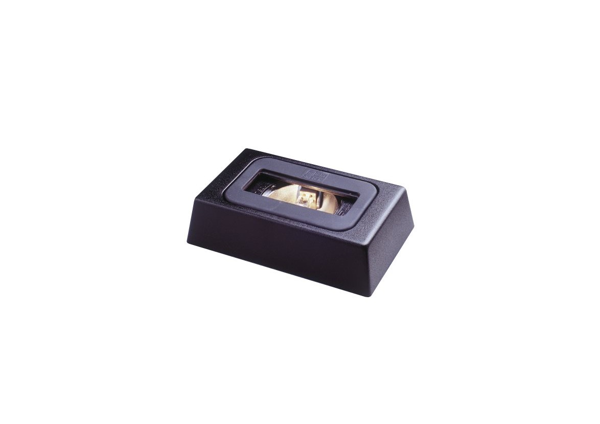 Lichtplaat 11cm Zwart Van Frilight - De lichtplaat wordt geleverd met een snoer van 2,2 m, een aan/uit-schakelaar en een stekker.