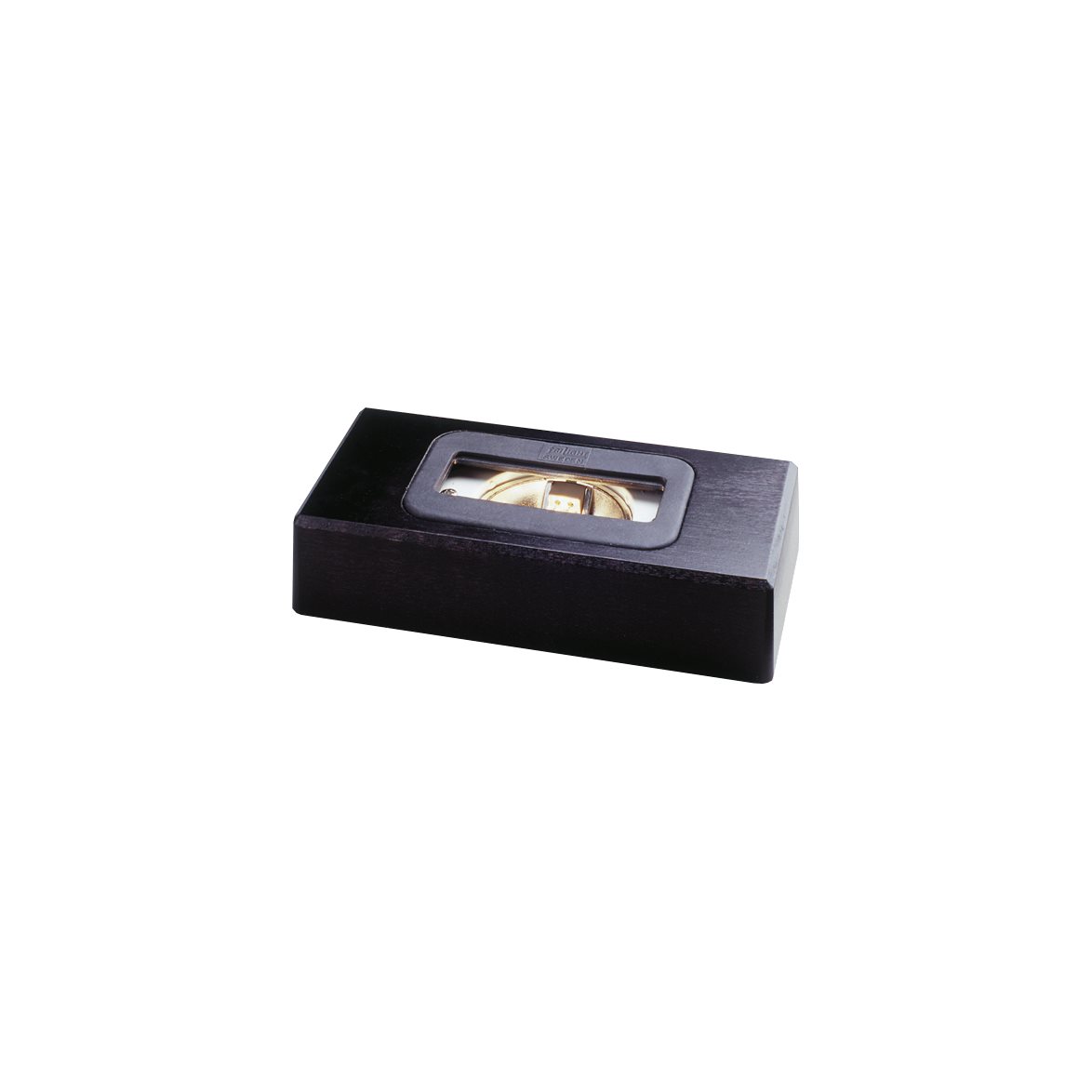 Lichtplaat 14cm Zwart Van Frilight - De lichtplaat wordt geleverd met een snoer van 2,2 m, een aan/uit-schakelaar en een stekker.