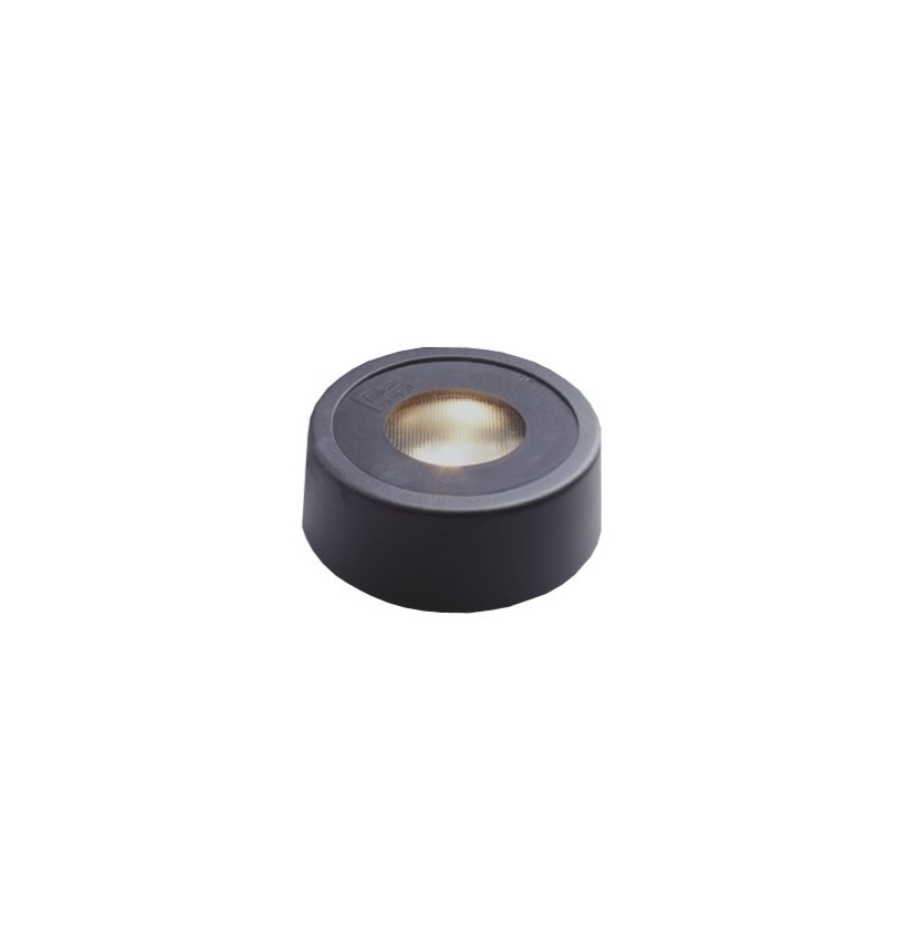 Lichtplaat Ø7 Zwart tafellamp Van Frilight - De lichtplaat wordt geleverd met een snoer van 2,2 m, een aan/uit-schakelaar en een stekker.