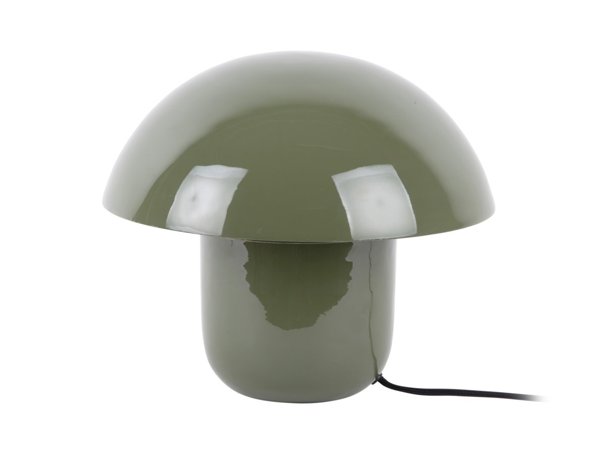 Mushroom 25cm Groente tafellamp Van Leitmotiv - De lampenkap zorgt voor een niet-verblindend licht en richt het licht naar beneden, wat een aangename en sfeervolle verlichting creëert.