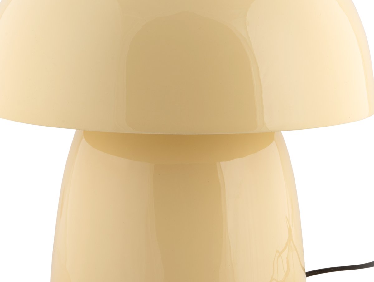 Masivo Seta 34cm Geel tafellamp Van Leitmotiv - De afgeronde vormen van de lamp creëren een harmonieus gevoel en maken het een opvallend interieurdetail.