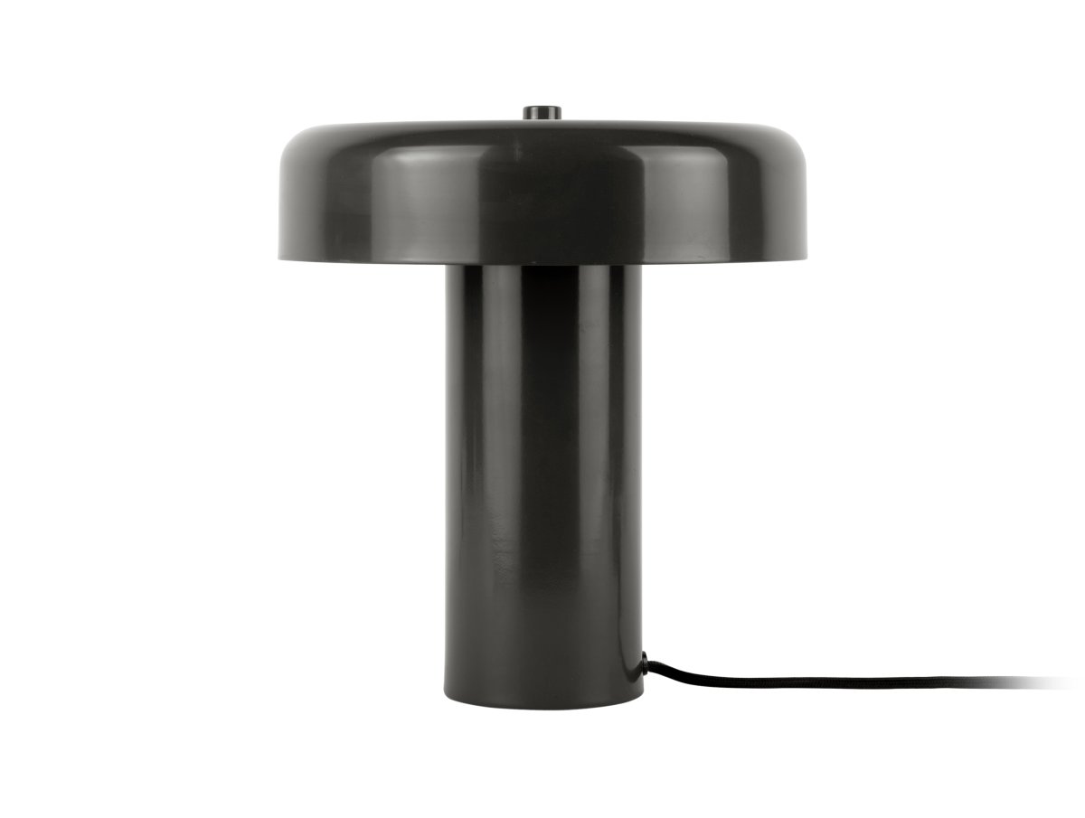 Riqueza Palo 26cm Zwart tafellamp Van Leitmotiv - Riqueza Palo is een stijlvolle tafellamp van metaal met een glanzende zwarte afwerking.
