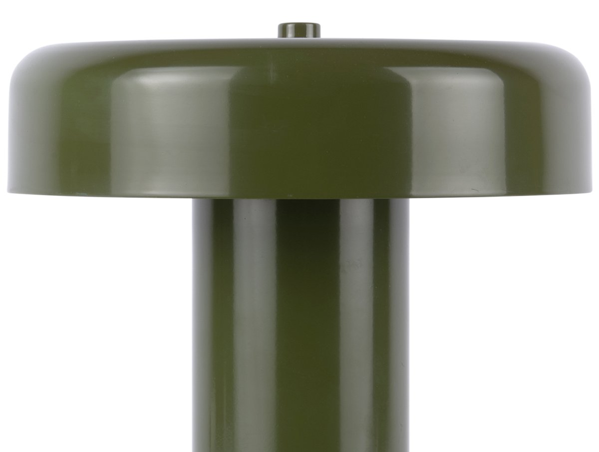 Riqueza Palo 26cm Groente tafellamp Van Leitmotiv - Riqueza Palo is een stijlvolle tafellamp van metaal met een glanzende afwerking in een diepgroene tint.