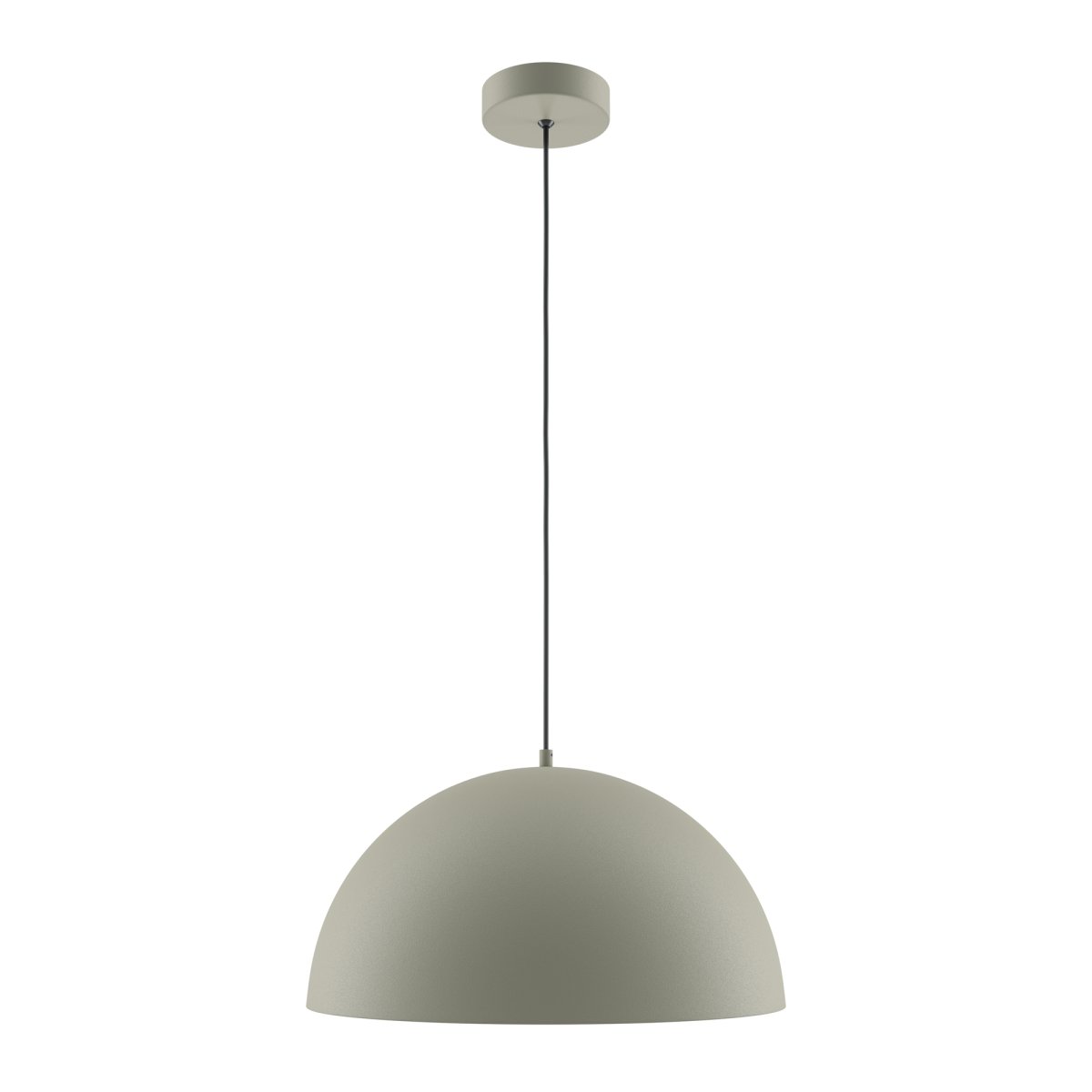 Basic colors Ø35 Grijs hanglamp Van Maytoni - De lampenkap heeft de vorm van een halve maan en is uitgevoerd in een elegante neutrale kleur.