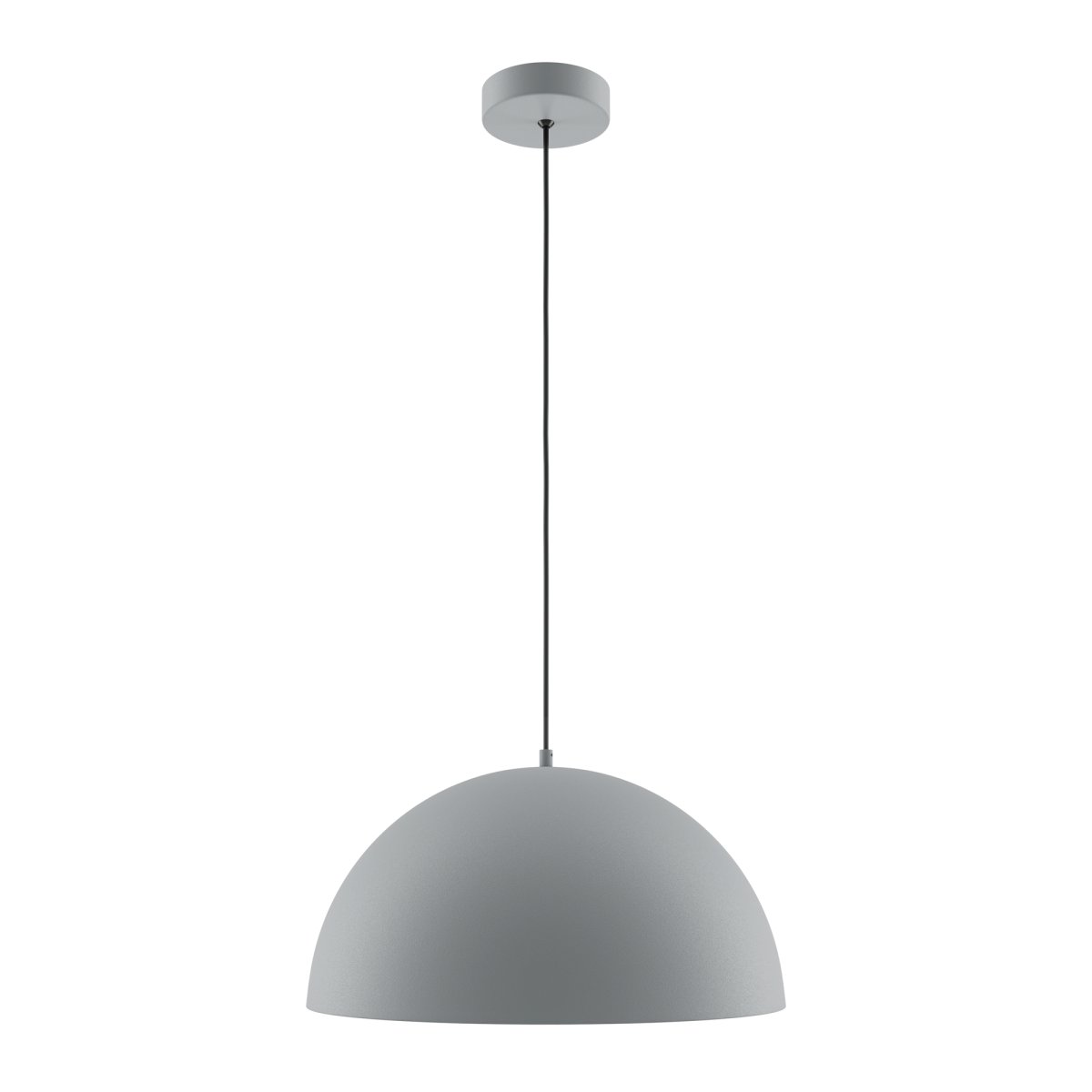 Basic colors Ø35 Grijs hanglamp Van Maytoni - De lampenkap heeft de vorm van een halve maan en is uitgevoerd in een elegante neutrale kleur.