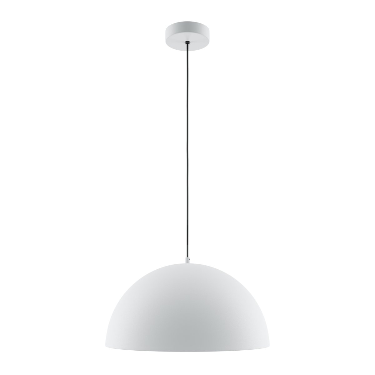 Basic colors Ø35 Wit hanglamp Van Maytoni - De lampenkap heeft de vorm van een halve maan en is uitgevoerd in een elegante neutrale kleur.