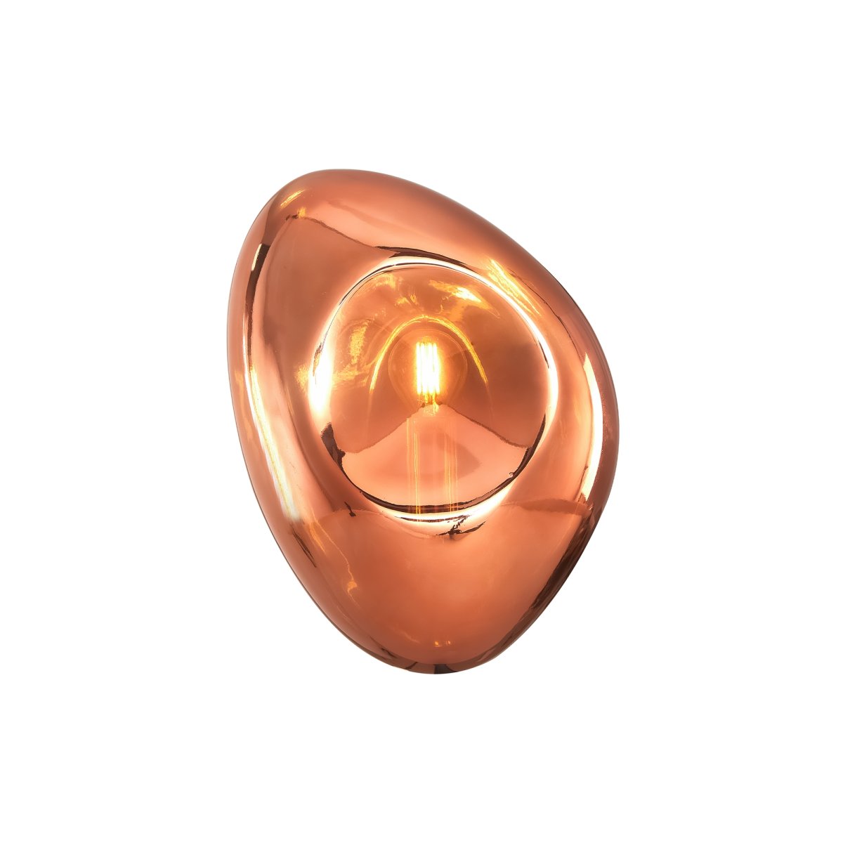 Mabell 28cm Koper wandlamp Van Maytoni - Door er meerdere in een groepje aan de muur te hangen, cre&euml;ert u een stijlvol kunstwerk dat functionaliteit en esthetiek combineert.