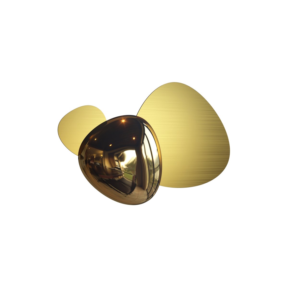 Jack-stone 36cm Goud wandlamp Van Maytoni - Ideaal om een exclusieve touch aan de woonkamer of hal te geven en tegelijkertijd een warm en uitnodigend licht te verspreiden.