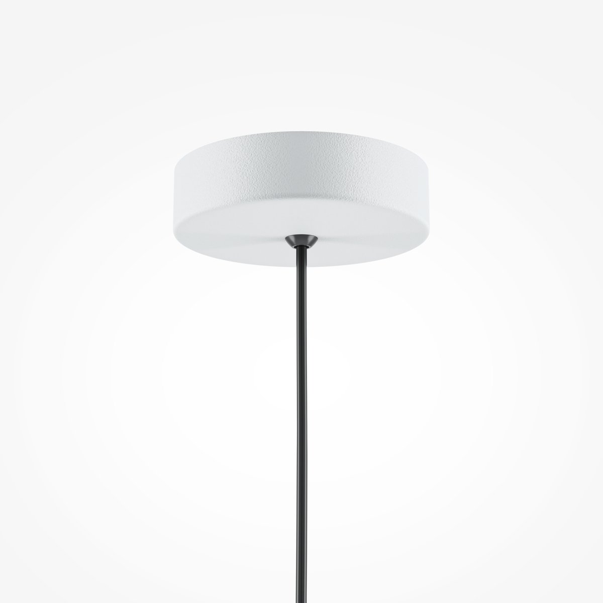 Basic colors Ø35 Wit hanglamp Van Maytoni - Met zijn kegelvormige lampenkap in een elegante neutrale kleur verspreidt hij een gericht, aangenaam licht dat een moderne en harmonieuze sfeer creëert.