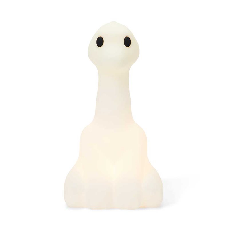 Nova First Light Wit kinderlamp Van Mr Maria - Nova is een unieke combinatie van stijl en veiligheid en maakt deel uit van de dinosaurussencollectie van meneer Maria, waartoe ook de Tyrannosaurus Rex en Triceratops behoren.
