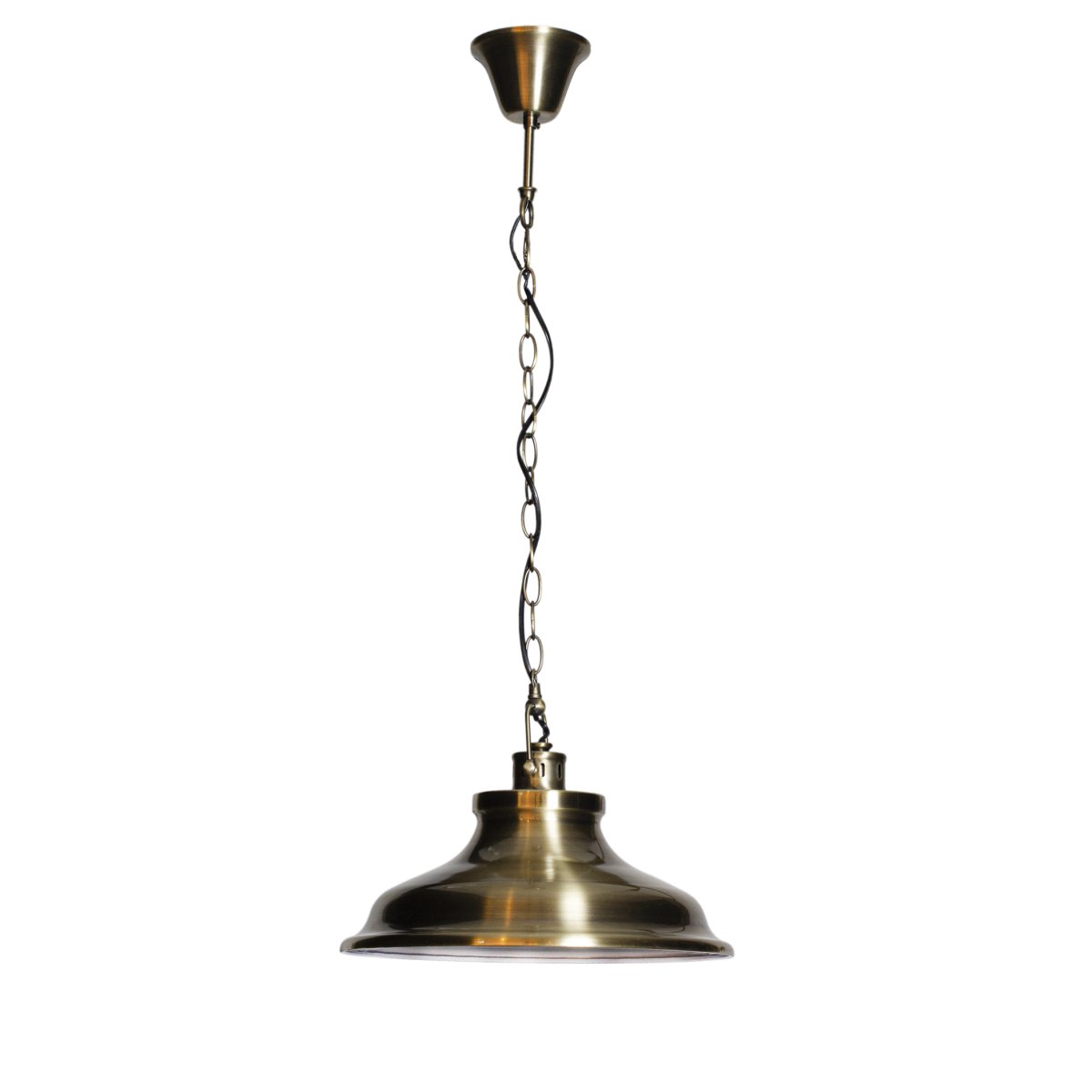 New Haven Ø37 Messing hanglamp Van Cottex - De New Haven hanglamp in metaal met een messing afwerking is een elegante lamp met een vintage-ge&iuml;nspireerd design.