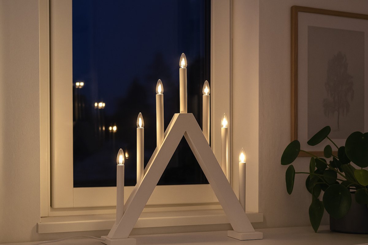 Nova 7 Wit Van Pixie Design - Het is aan te raden om het bij het raam of op het bureau in de woonkamer te plaatsen.