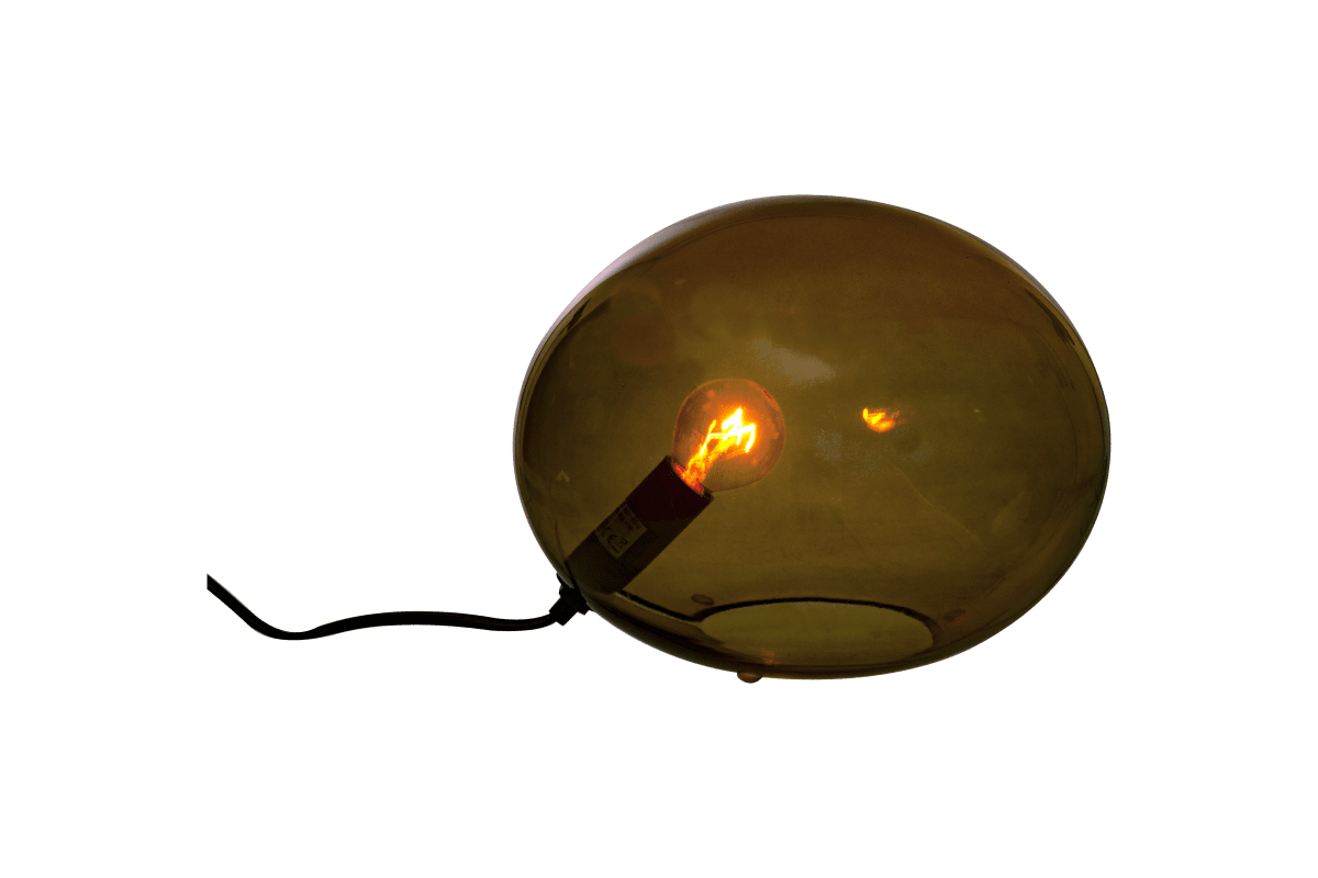 Globus 18cm Bruin tafellamp Van Aneta Lighting - 