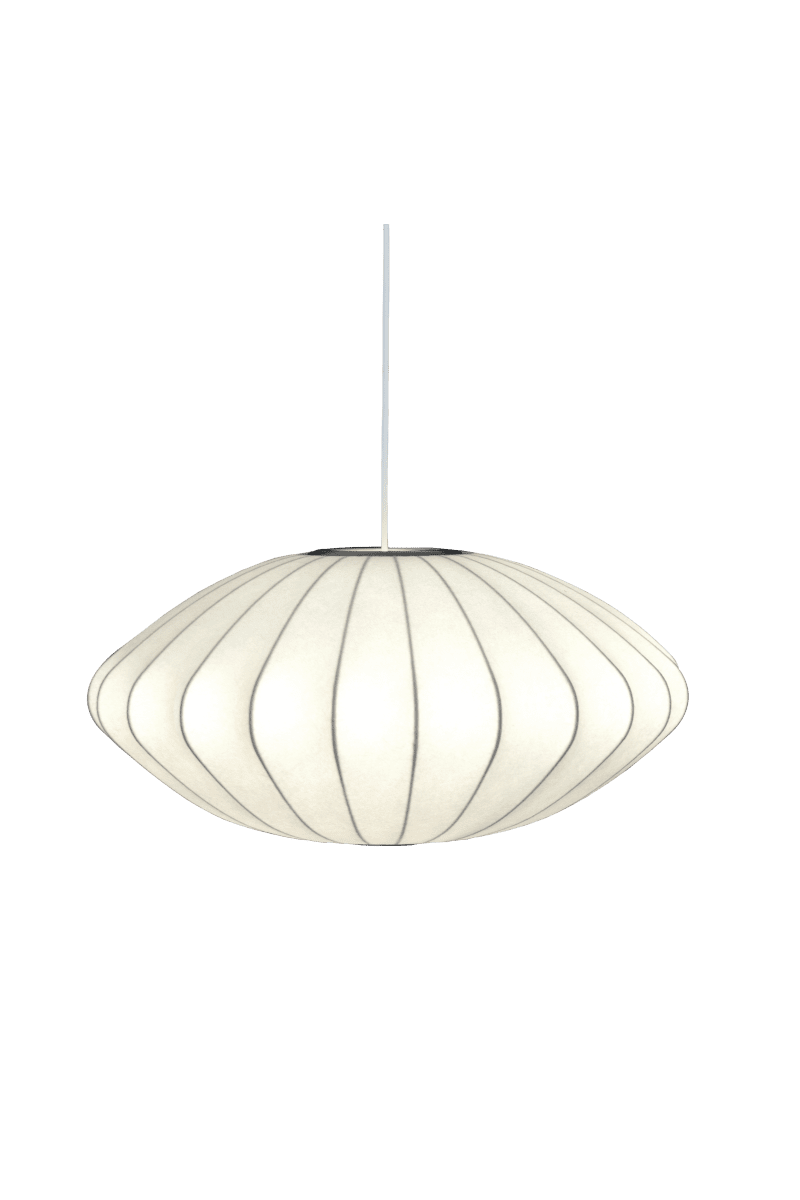Josefine Ø50 Wit hanglamp Van Aneta Lighting - De Josefine hanglamp is een elegante lamp met een zachte en harmonieuze vorm die de ruimte een aangename uitstraling geeft.