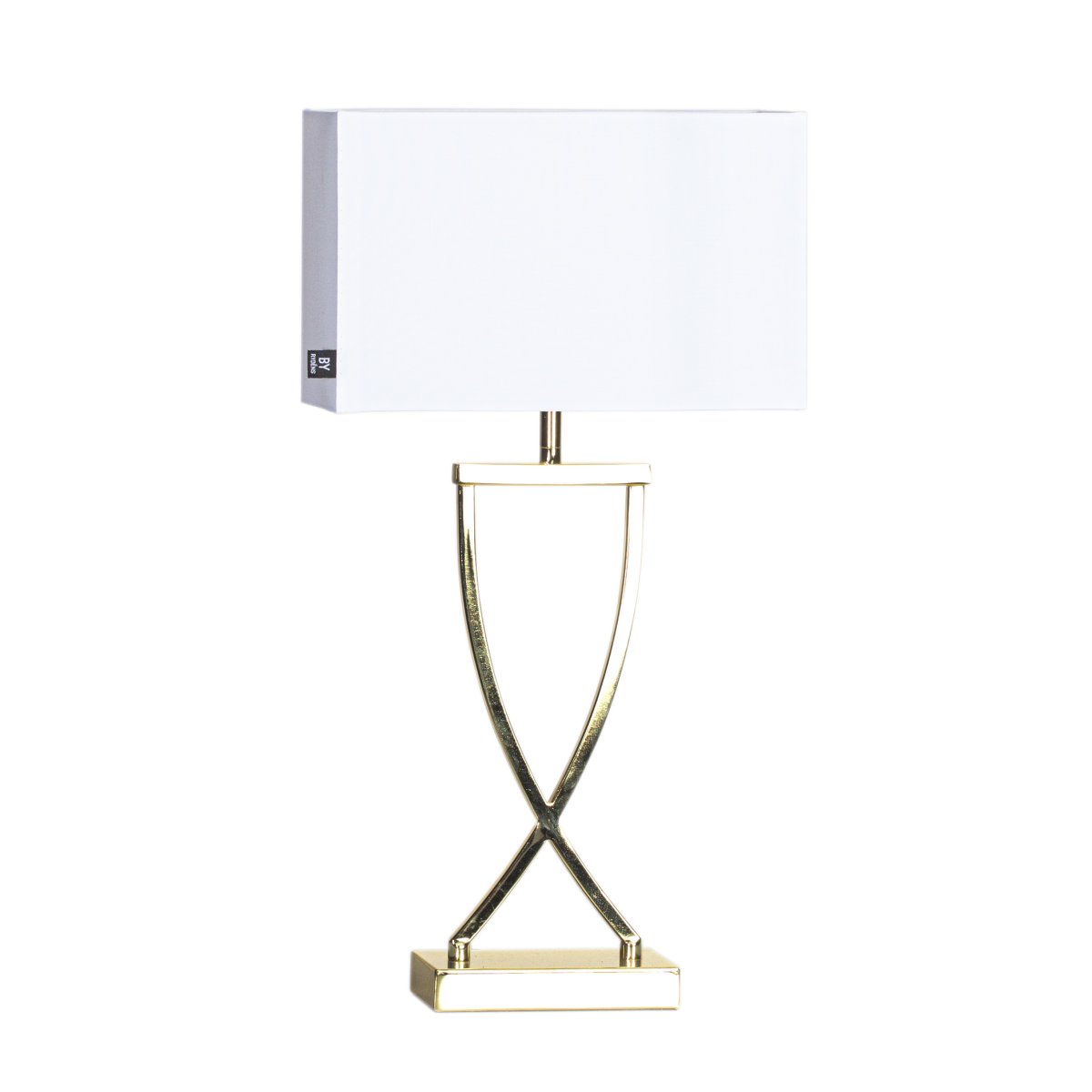 Omega 52cm Wit tafellamp Van By Rydéns - Omega is tijdloos en gemakkelijk te plaatsen; Het staat prachtig in een raam, op een dressoir of op een nachtkastje.