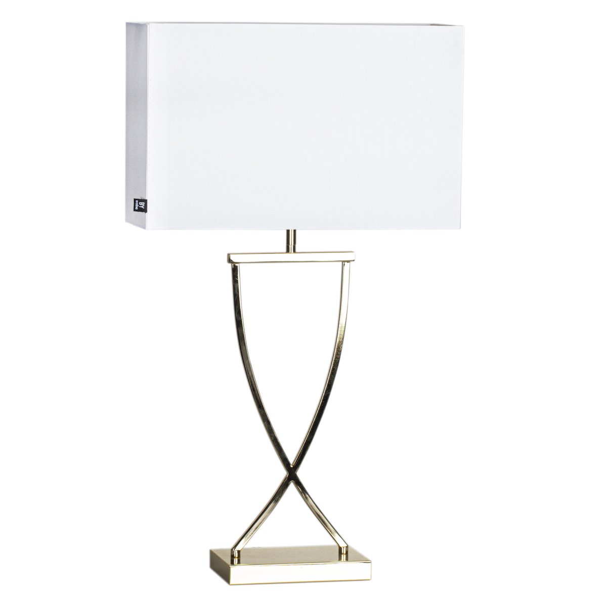 Omega 70cm Wit tafellamp Van By Rydéns - Omega is tijdloos en gemakkelijk te plaatsen; Het staat prachtig in een raam, op een dressoir of op een nachtkastje.