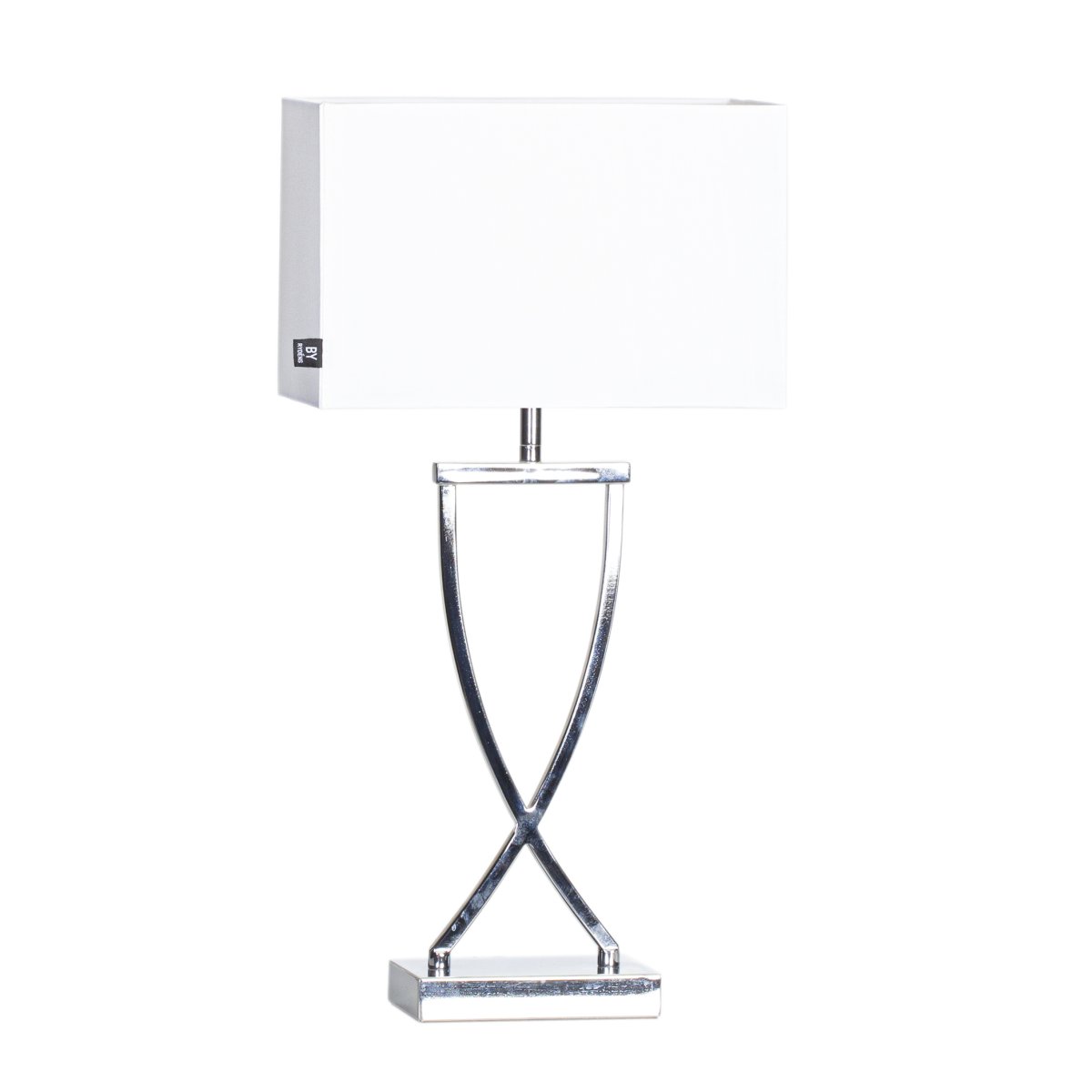 Omega 52cm Wit tafellamp Van By Rydéns - De lamp is stijlvol en elegant en staat mooi in een raam of aan de muur.