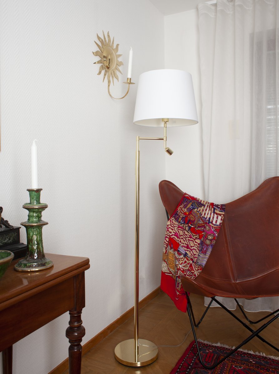 Orlando Messing vloerlamp Van By Rydéns - Als de LED-lamp in Orlando niet meer werkt, komt dat meestal doordat de LED-driver kapot is en niet de LED-chip.