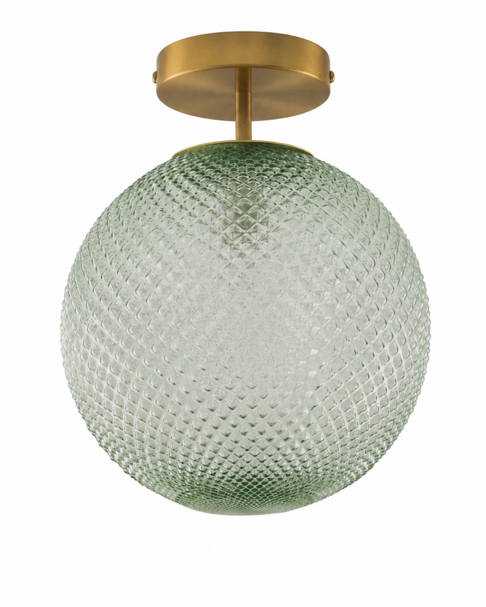 Korridor Ø25 Groente plafondlamp Van Lampan - Korridor past net zo goed in de hal en slaapkamer als in de woonkamer en is zelfs in de uitstand een decoratief element.