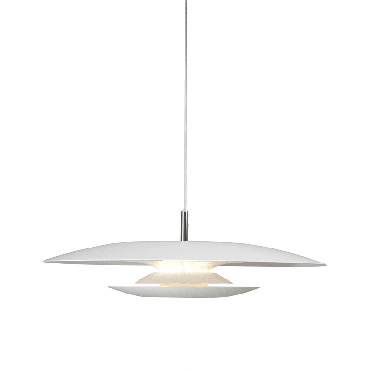 Eclipse Ø48 Mat wit hanglamp Van Belid - De Eclipse plafondlamp van Belid is een uniek interieurdetail dat uw huis een elegante toets geeft.