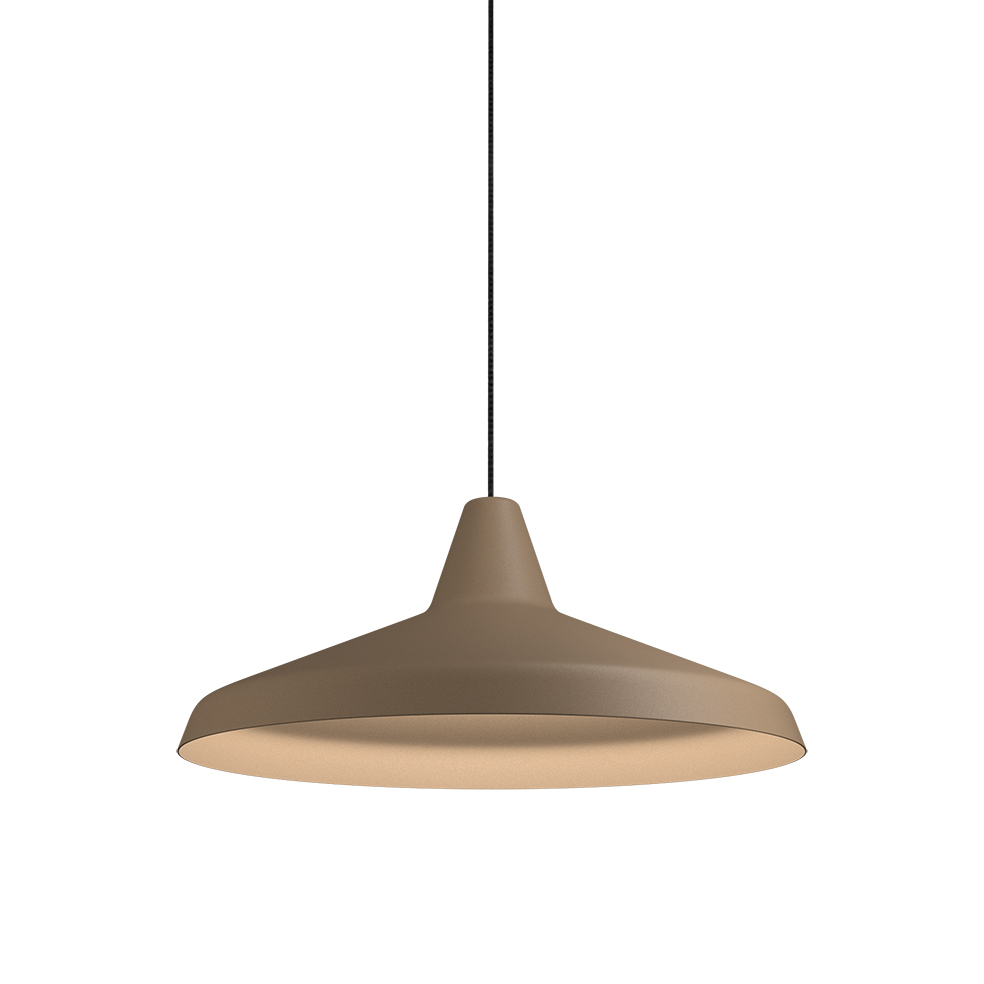  Titan Ø40 Zandstructuur hanglamp Van Belid - Het past zowel in een modern huis dat een moderne, retro-achtige uitstraling wenst als in een meer rustieke omgeving.