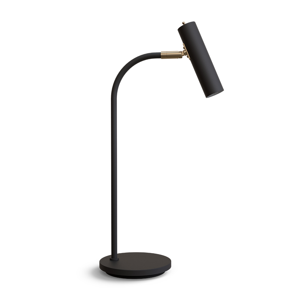 Slender 53cm Zwart bureaulamp Van Belid - Slender is een elegante tafellamp met een stijlvol ontwerp en verfijnde details.