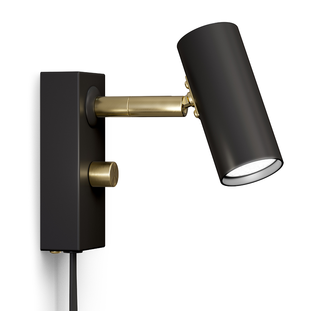 Cato Zwart/messing leeslamp Van Belid - Cato is een eerbetoon aan ons Scandinavische erfgoed, met een minimalistisch design en zorgvuldig geselecteerde, hoogwaardige materialen.