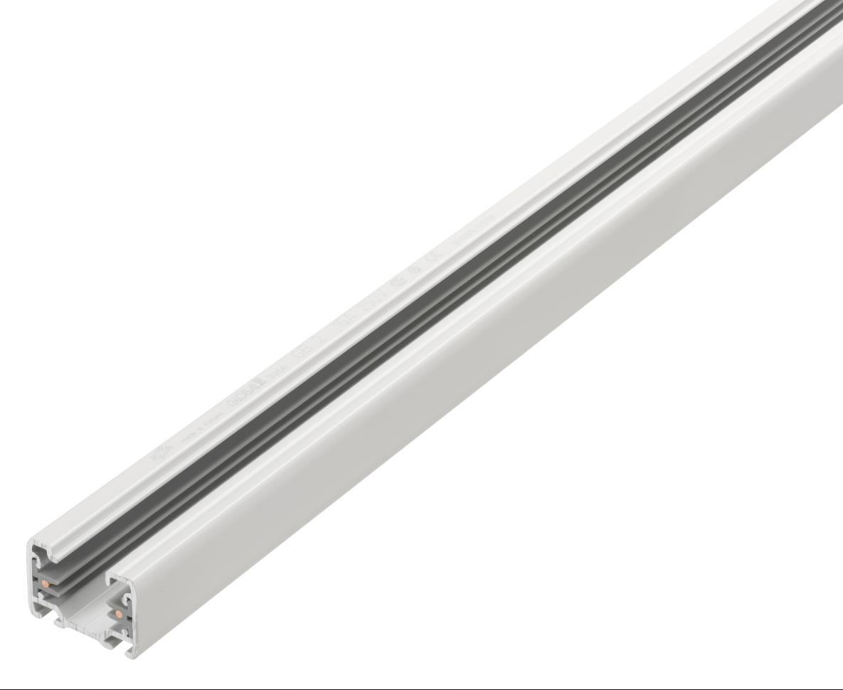 Rail 1m Wit Van Belid - Met het Global 1-fase systeem kunt u uw verlichting aanpassen aan uw behoeften en voorkeuren.