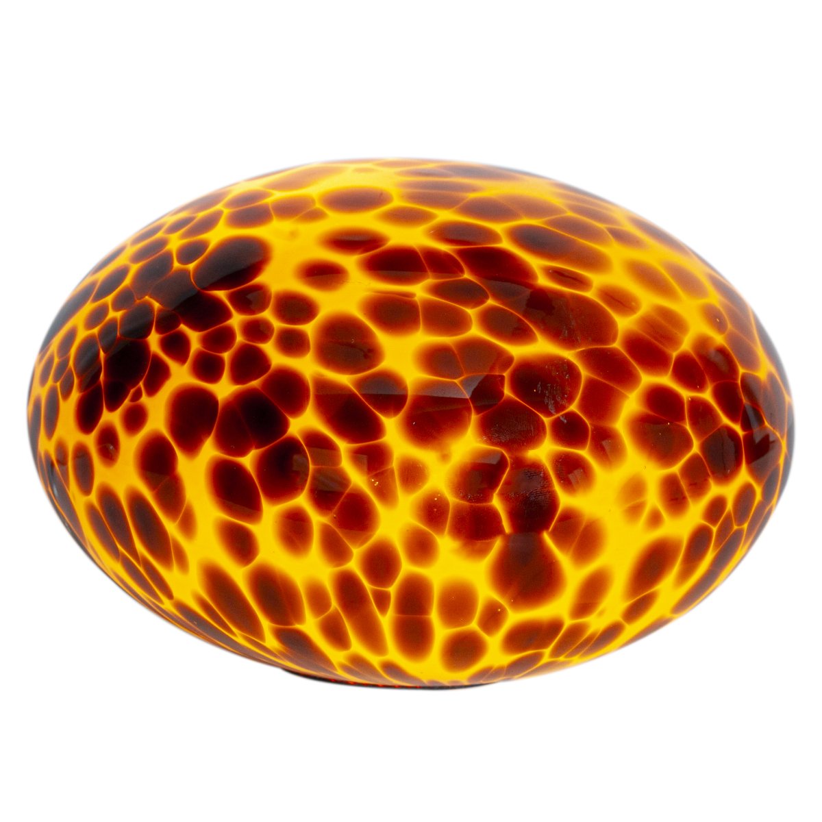 Perla 12cm Amber tafellamp Van Cottex - Perla is een elegante glazen tafellamp met een warme bruin/amberkleurige tint die een zacht en sfeervol licht cre&euml;ert.