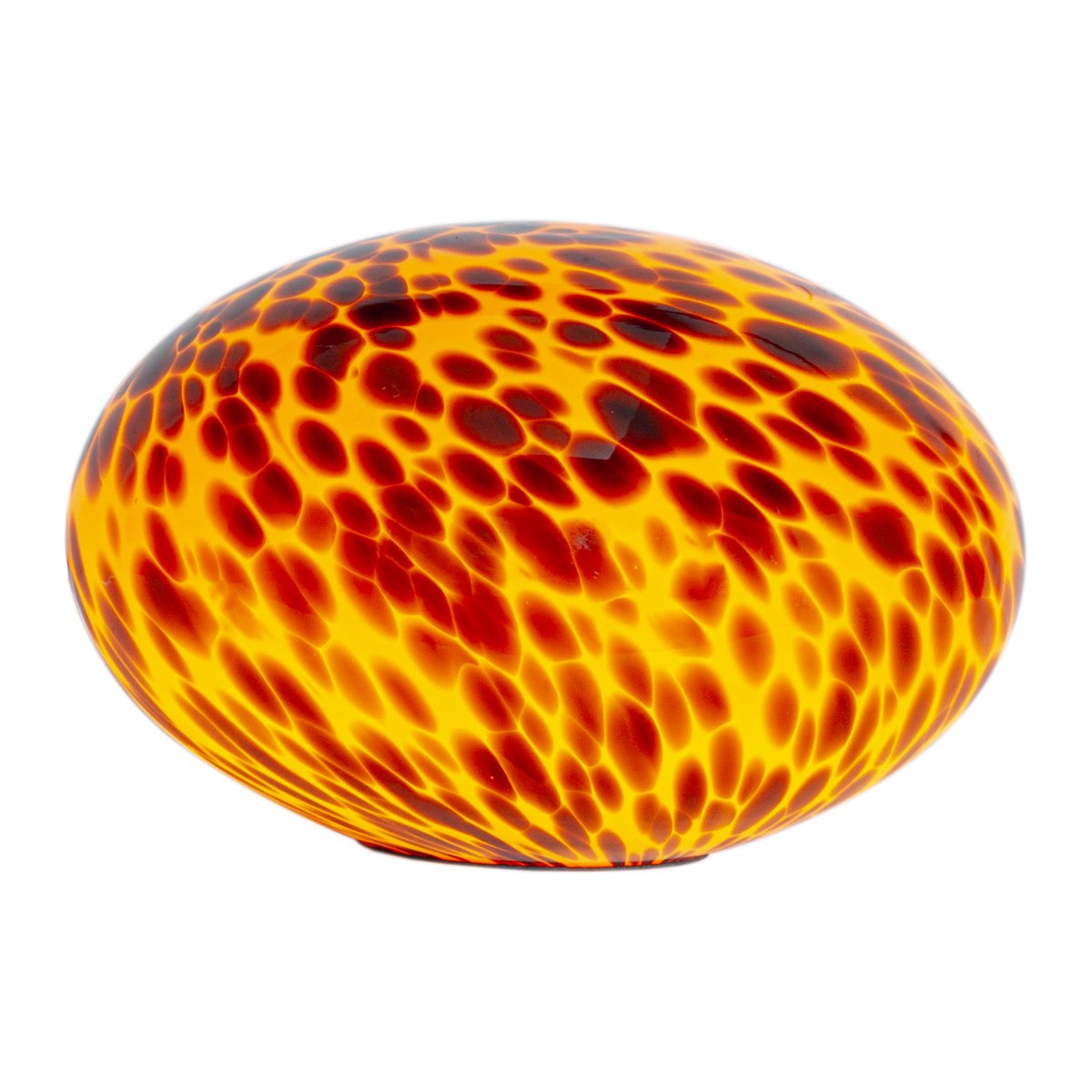 Perla 16cm Amber tafellamp Van Cottex - Perla is een elegante glazen tafellamp met een warme bruin/amberkleurige tint die een zacht en sfeervol licht cre&euml;ert.
